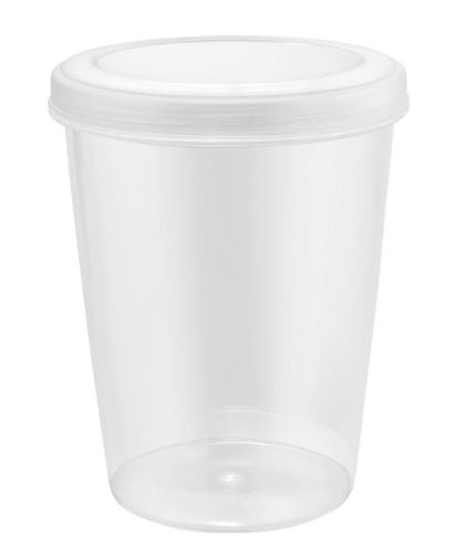 Банка с завинчивающейся крышкой Plast Team HELSINKI 1 л натуральный